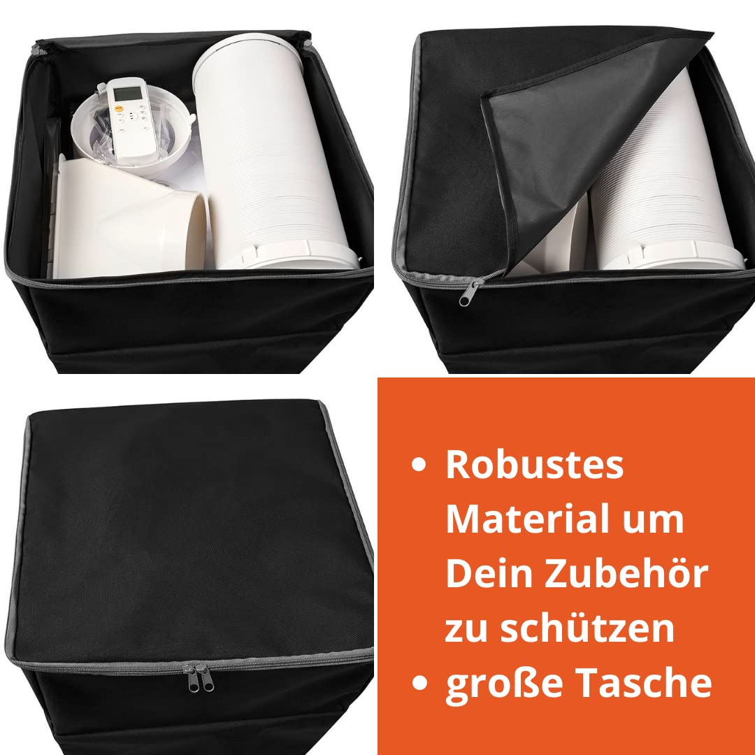 Climia CMK 2600 mobiles Klimagerät mit ökologischem Kühlmittel, 3-in-1 Klimaanlage – Aircondition, Ventilator und Luftentfeuchter