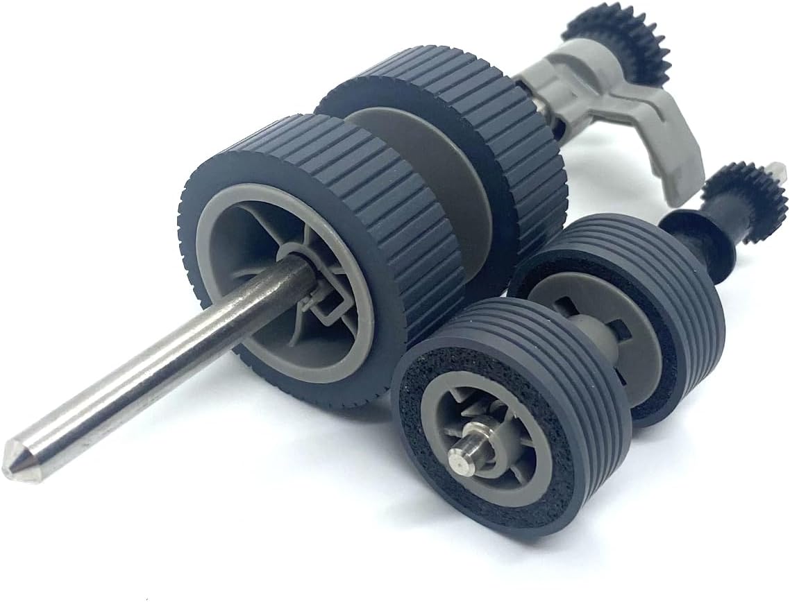 TasLin PA03540-0001 PA03540-0002 Bremsrolle Pick Roller kompatibel mit Fujitsu Fi-6130 Fi-6130Z Fi-6140 Fi-6140Z Fi-6230 Fi-6230Z Fi-6240 Fi-6240Z Fi-6122 5 Fi-6 225 cm