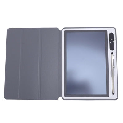 LCD Schreibtablett, Löschbares Zeichnungs Doodle Board mit Smart Lock Screen Funktion, One Touch Seitenlöschung, Tragbares Doodle Board für Lernen und Bildung (Black)