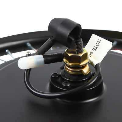 20 Zoll 48V 1000W 440rpm Fahrrad Modifikation Kit Vorderrad Elektro-Fahrrad Kit mit LED-Display für den Vorderradeinbau auf Zweirädrigen Fahrrädern Geeignet