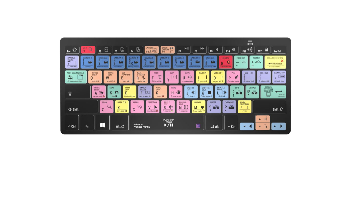LogicKeyboard Adobe Premiere Pro CC UK (PC/BT)