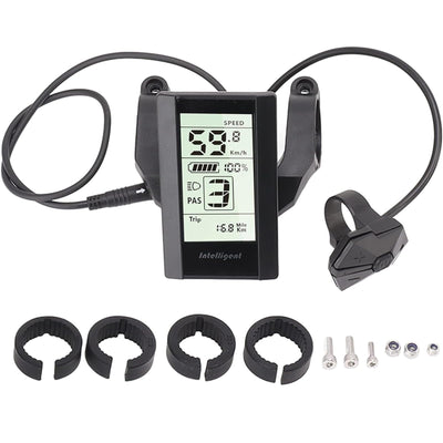 BAFANG Display Elektrofahrrad LCD C965 Geschwindigkeitsmesser Ebike-Zubehör 24V 36V 48V 52V 5Pin Kompatibel BBS01B BBS02B BBSHD1000W Mittelmotor Elektrofahrrad-Umrüstsatz