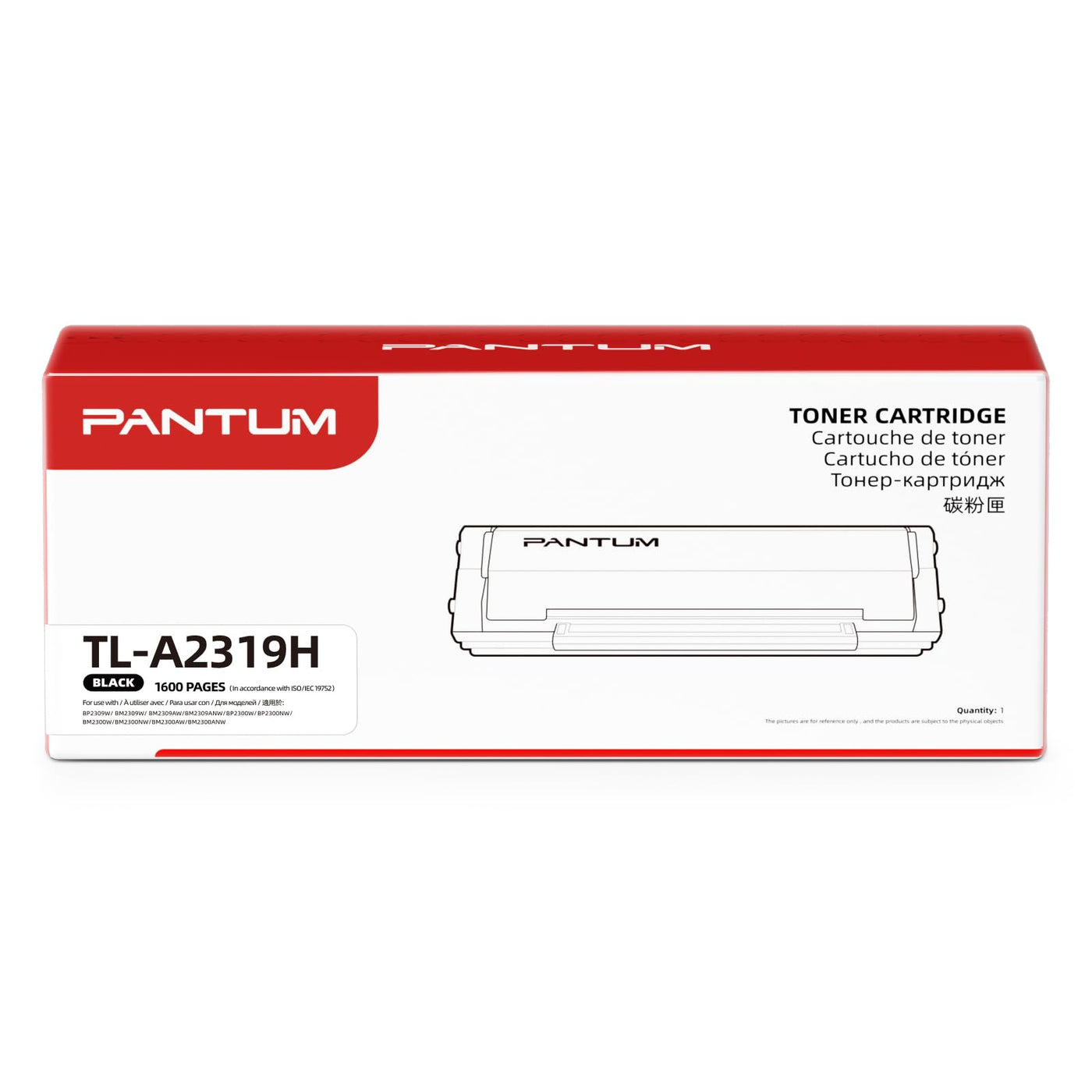 PANTUM TL-A2310H/TL-A2319H Original Tonerkartusche für BP2309W BM2309W BM2309AW, 1600 Seiten