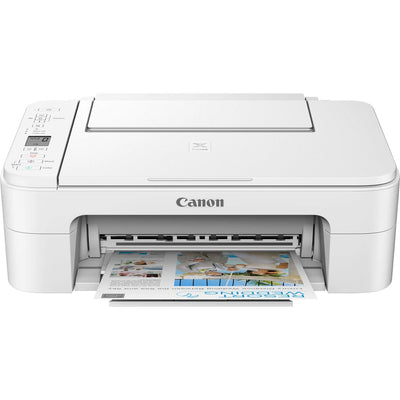 Canon PIXMA TS3351 Farbtintenstrahl-Multifunktionsgerät (Drucken, Scannen, Kopieren, 3, 8 cm LCD Anzeige, WLAN, Print App, 4.800 x 1.200 DPI) Weiss