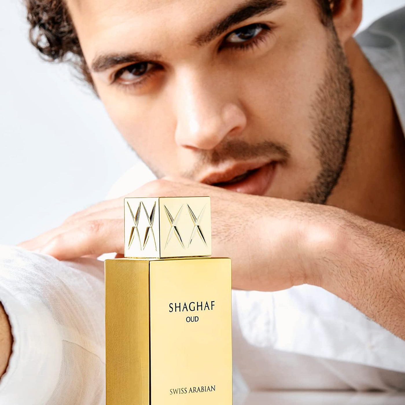 Swiss Arabian Shaghaf Oud Eau de Parfum Unisex 75ML - Eine luxuriöse Duftkomposition aus Safran, Oud, Rose, Praline & Vanille - Kühnes & zeitloses orientalisches Aroma