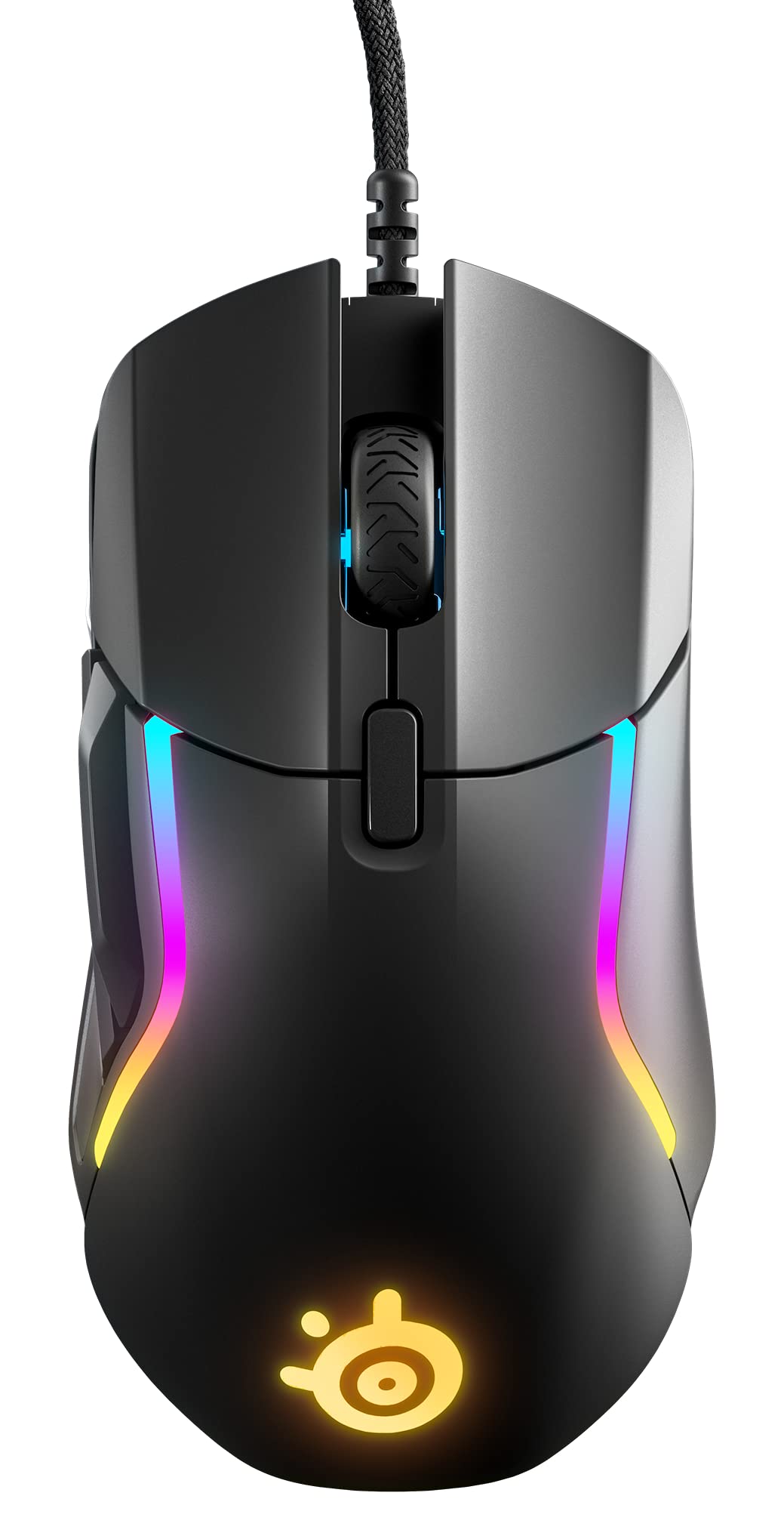 SteelSeries Rival 5 - Gaming-Maus - TrueMove Air Optische Sensor mit 18CPI - 9 programmierbare Tasten - Federleichte 85 Gramm, Schwarz