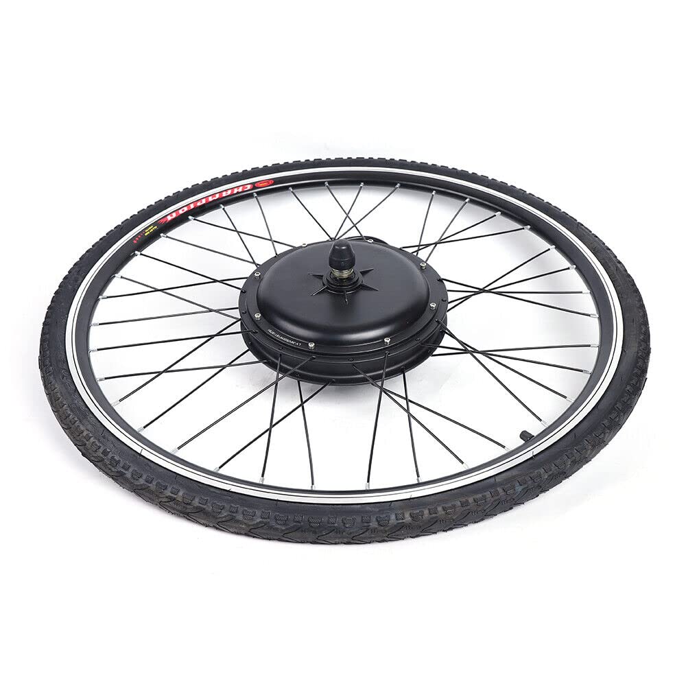 YISSALE E-Bike Vorderrad Conversion Kit Elektrofahrrad Umbausatz 28 Zoll 36V 500W für Vorderrad