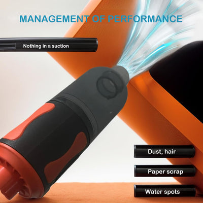 Hqynss Akku Handstaubsauger mit 7000Pa Saugleistung, 3-in-1 Multifunktions Autostaubsauger, Waschbarer Filter, USB Aufladung, Mini Tragbarer Staubsauger für Auto und Zuhause