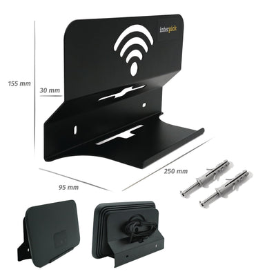 interpick Telekom Router Speedport Smart 4 Wandhalterung inkl. Kabelmanagement