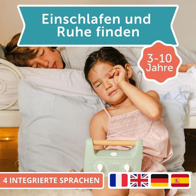Morphée | My Little Morphée - Meditationsbox zur Schlafförderung & Beruhigung von Kindern ab 3 Jahren, ohne Wellen & ohne Bildschirme - 700.000 Nutzer (Deutsch, Englisch, Französisch, Spanisch)