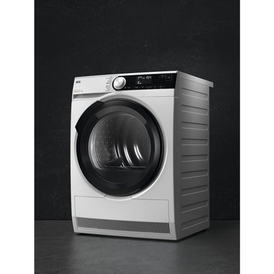 AEG TR8T70680 Wärmepumpentrockner / Serie 8000 mit AbsoluteCare® / Testsieger der Stiftung Warentest / 8,0 kg / A+++ / energiesparend / Mengenautomatik / Knitterschutz / Kindersicherung / Schontrommel