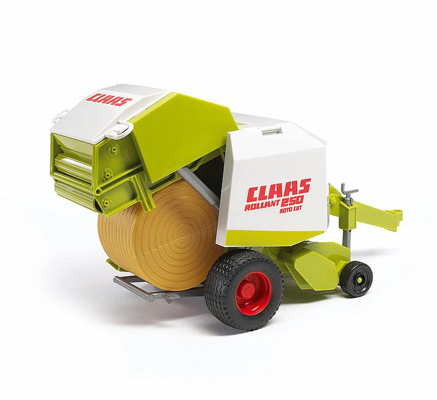 bruder 02121 - Claas Rollant 250 Rundballenpresse - 1:16 Ballenpresse Landwirtschaft Bauernhof Erntemaschine Feldarbeit Traktor-Anhänger Stroh Heu Rundballen