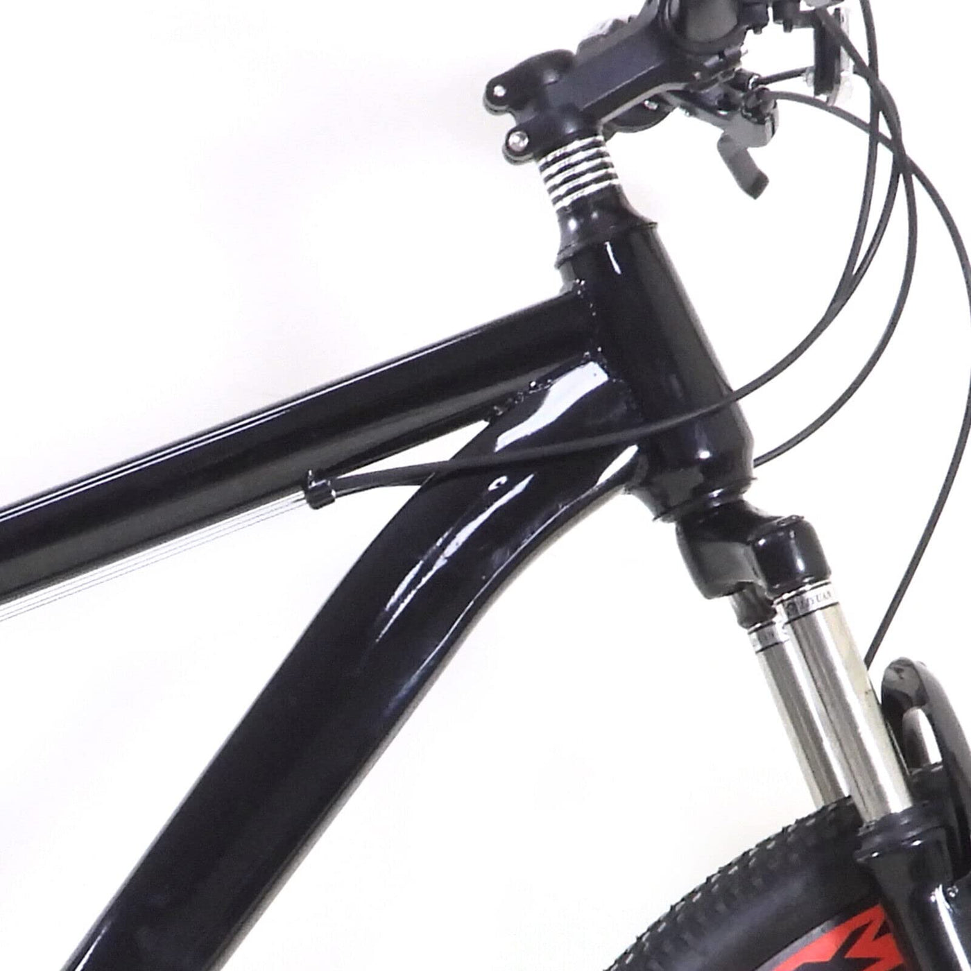 MTB Mountain-Bike 26 Zoll 21-Gang Fahrräder Aluminium Mountainbike Positionierschwungrad Schwarz für Damen Herren Mädchen Jungen