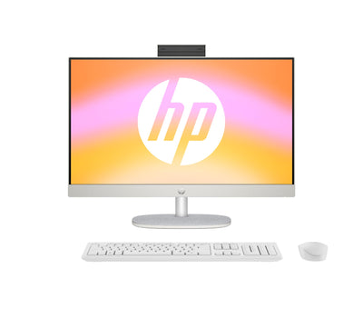 HP All-in-One PC | 23,8" FHD-Display | AMD Ryzen 7 7730U | 16 GB DDR4 RAM | 512 GB SSD | AMD Radeon -Grafikeinheit | Windows 11 Home | Weiß