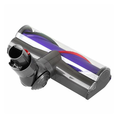 Dyson V10 Cyclone Kabelloser Staubsauger Direktantrieb Reiniger Kopf Turbine Bodendüse, Grau & Lila