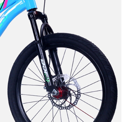 Mountainbike Kinderauto 22 Zoll 20 Zoll Doppelscheibenbremse Geeignet Für Jungen und Mädchen Kinderfahrrad D,22 inches