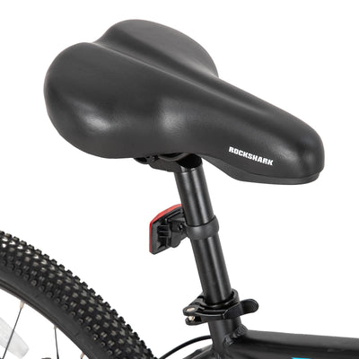 Hiland 29 Zoll Elektrofahrrad, 21 Gang Aluminium Elektro-Mountainbike, 250 Watt Scheibenbremse Elektrofahrrad für Erwachsene, Unisex mit 36V 10.4Ah Akku schwarz