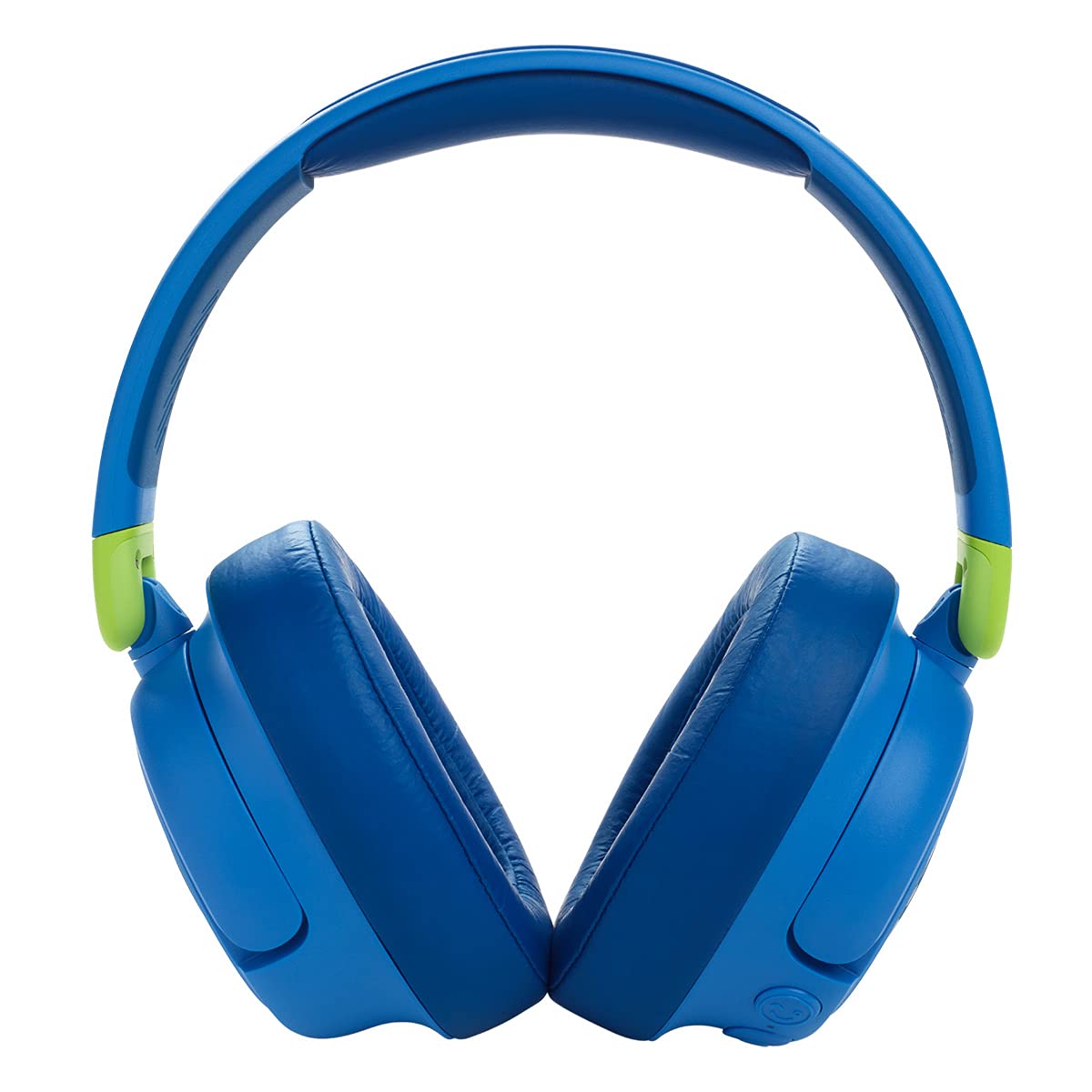 JBL JR 460NC On-Ear-Kopfhörer, kabellos, für Kinder, bis zu 30 Stunden Wiedergabe und sicherer Klang – Blau