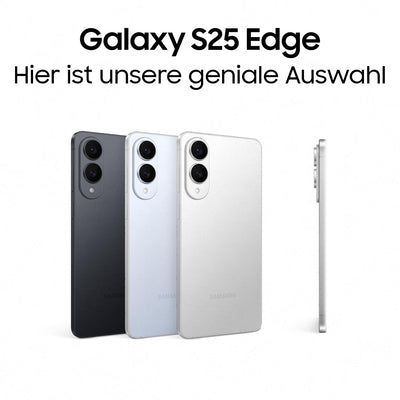 Samsung Galaxy S25 Edge AI Smartphone mit Galaxy AI, Ohne Vertrag, Handy mit Android, 12 GB RAM, 512 GB GB Speicher, 200-MP-Kamera, Titanium Silver, 3 Jahre Herstellergarantie [Exklusiv auf Amazon]