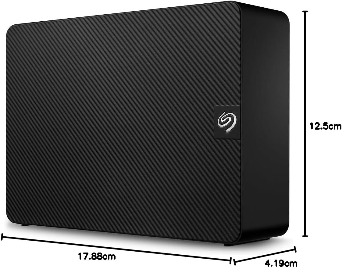 Seagate Expansion Desktop 10TB externe Festplatte, 3.5 Zoll, USB 3.0, PC & Notebook, inkl. 2 Jahre Rescue Service, Modellnr.: STKP10000400