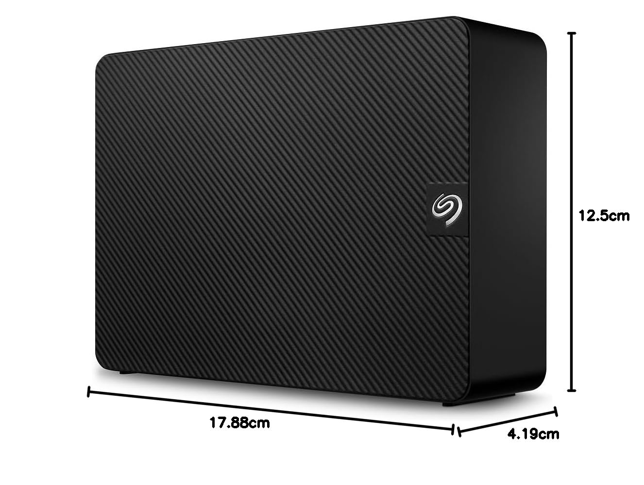 Seagate Expansion Desktop 10TB externe Festplatte, 3.5 Zoll, USB 3.0, PC & Notebook, inkl. 2 Jahre Rescue Service, Modellnr.: STKP10000400