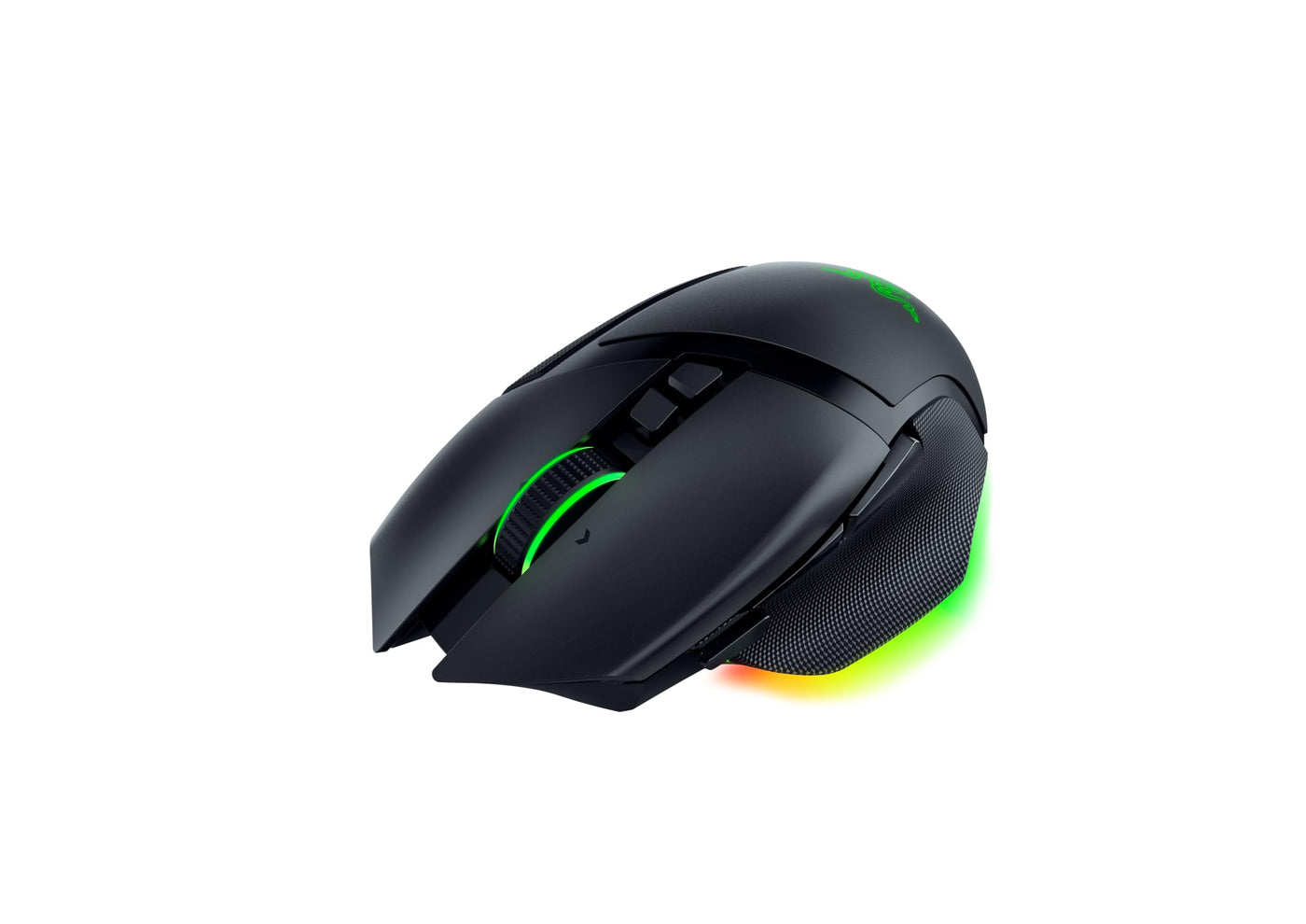 Razer Basilisk V3 Pro - Anpassbare kabellose Gaming-Maus HyperScroll Tilt Wheel (Focus Pro 30K Optischer Sensor, 13-Zonen Chroma-Beleuchtung, 10+1 Programmierbare Tasten) Schwarz