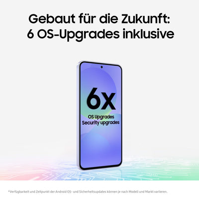 Samsung Galaxy A36 5G AI Smartphone ohne Vertrag, Simlockfreies AI Handy mit Android, 8 GB RAM, 256 GB Speicher, 50-MP-Kamera, Awesome Black, 2,5 Jahre Herstellergarantie [Exklusiv auf Amazon]