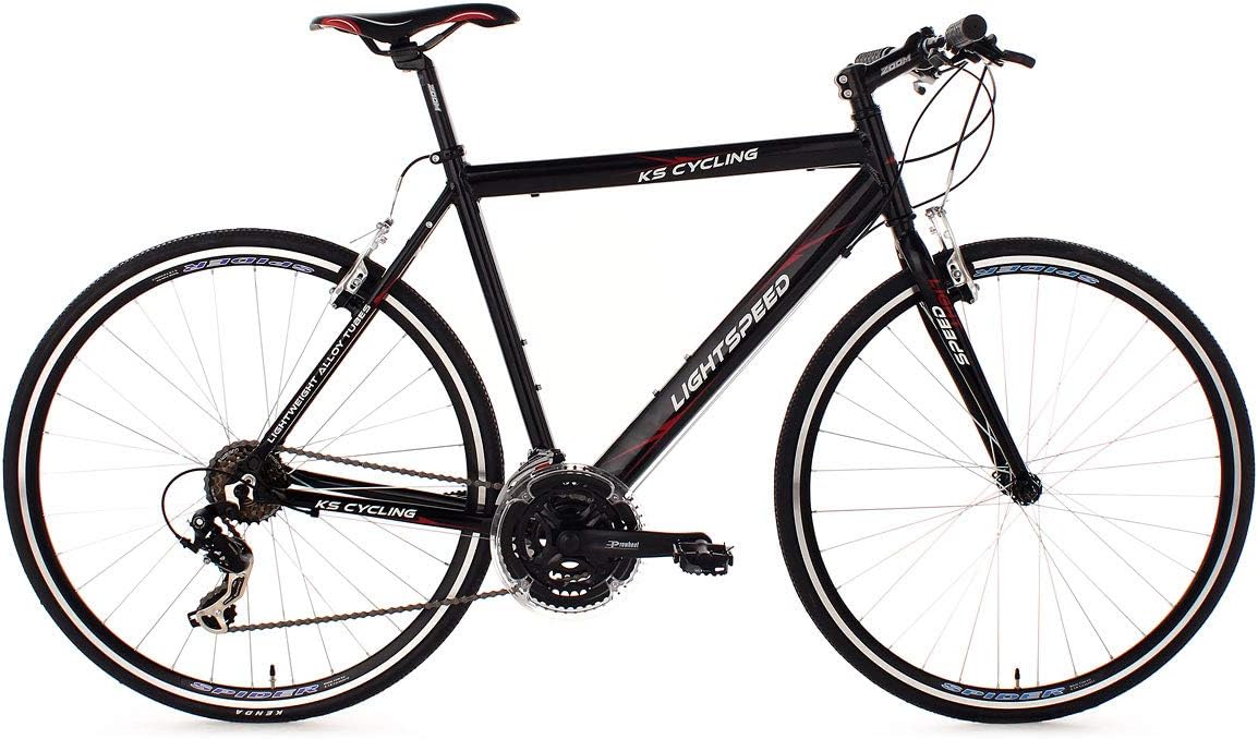 KS Cycling Fitnessbike 28'' Lightspeed schwarz Alu-Rahmen RH 56 cm