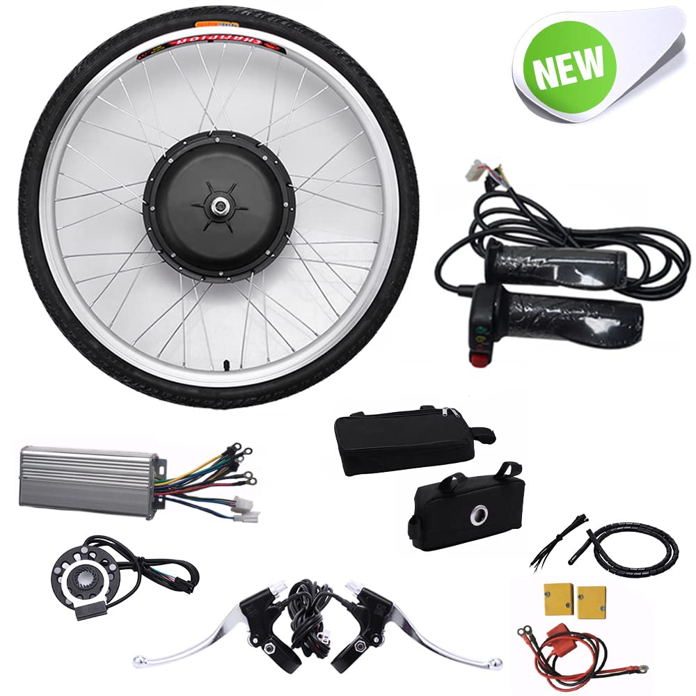 FUROMG 36V 250W 26” Zoll E-Bike Conversion Kit Vorderrad Elektrofahrrad Umbausatz Frontmotor