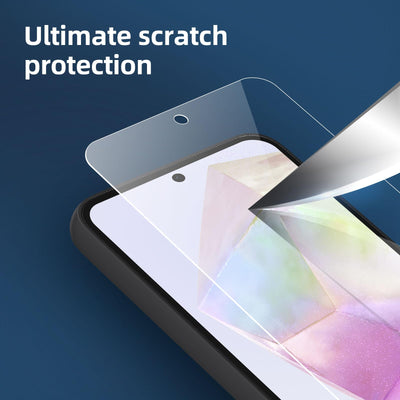 NEW'C 3 Stück, Panzer Schutz Glas für Samsung Galaxy A35 5G (6,6 Zoll), Frei von Kratzern, 9H Härte, HD Displayschutzfolie, 0.33mm Ultra-klar, Ultrabeständig