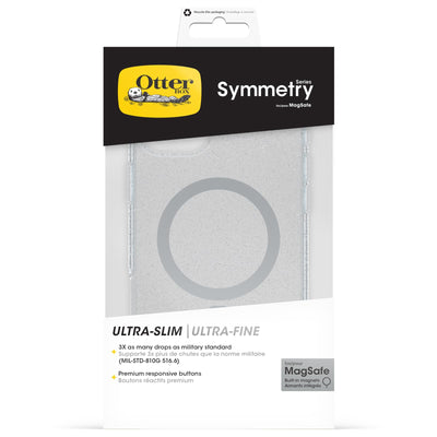 OtterBox Symmetry Series Clear MagSafe transparente Hülle für iPhone 16 Plus, stoßfest, sturzsicher, schützende Hülle, 3X getestet nach Militärstandard, Stardust