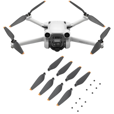24Pcs Propeller für DJI Mini 4 Pro/Mini 3 Pro Ersatzpropeller Blätter Geräuscharm Flügel 6030F Luftschrauben DJI Mini 3 / 4 Pro Drohnenzubehör Exklusive Schrauben & Schraubendreher Orange