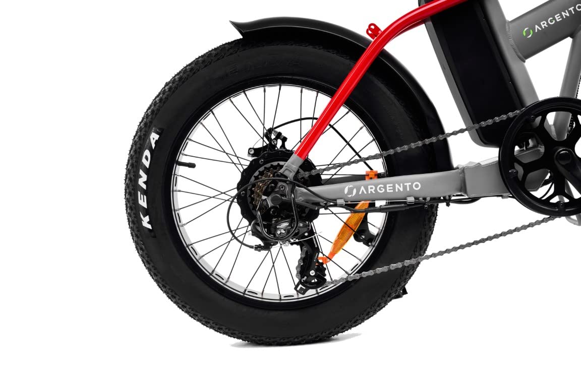 Argento Unisex – Erwachsene Mini Max E-Fahrrad, Grau, Einer Größe