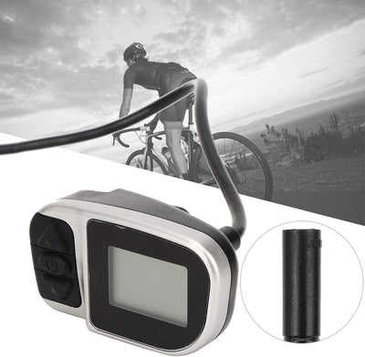 Qukaim MotorLCD Elektrozähler LCD Elektrozähler für TSDZ2 VLCD6 Motor, Mischmaterial, 6 Kerne, praktisches Display