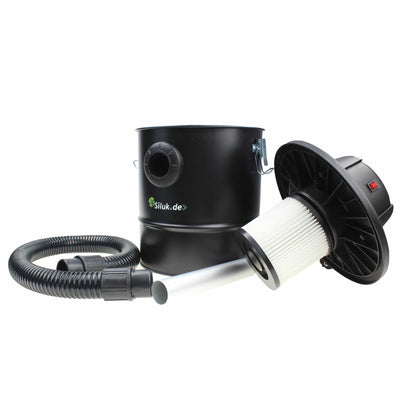 Aschesauger 1200W Kaminsauger 18L DUAL Filter System
