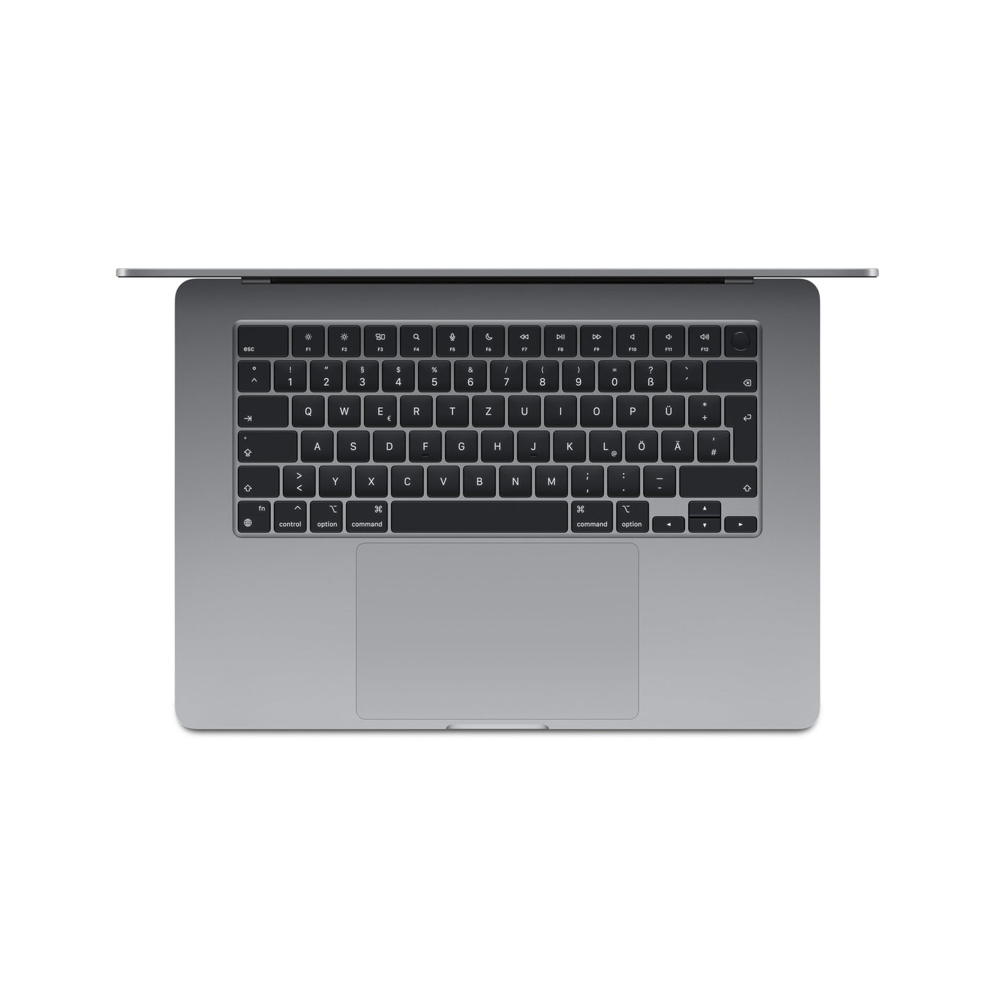 Apple 2024 15" MacBook Air Laptop mit M3 Chip: 15,3" Liquid Retina Display, 8 GB gemeinsamer Arbeitsspeicher, 512 GB SSD Speicher, beleuchtete Tastatur, 1080p FaceTime HD Kamera, Touch ID, Space Grau
