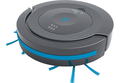 hoogo Saugroboter R2 | Staubsauger Roboter | Lange 120 min Akku-Laufzeit | 7cm flach | einfache Bedienung | für Hartböden und kurzflorige Teppiche