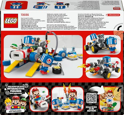 LEGO Super Mario: Mario Kart – Toads Werkstatt, Nintendo Charakter, anpassbares Spielzeug, Abenteuer Spielset, Geschenk für Jungen, Mädchen und Gamer ab 8 Jahren 72035