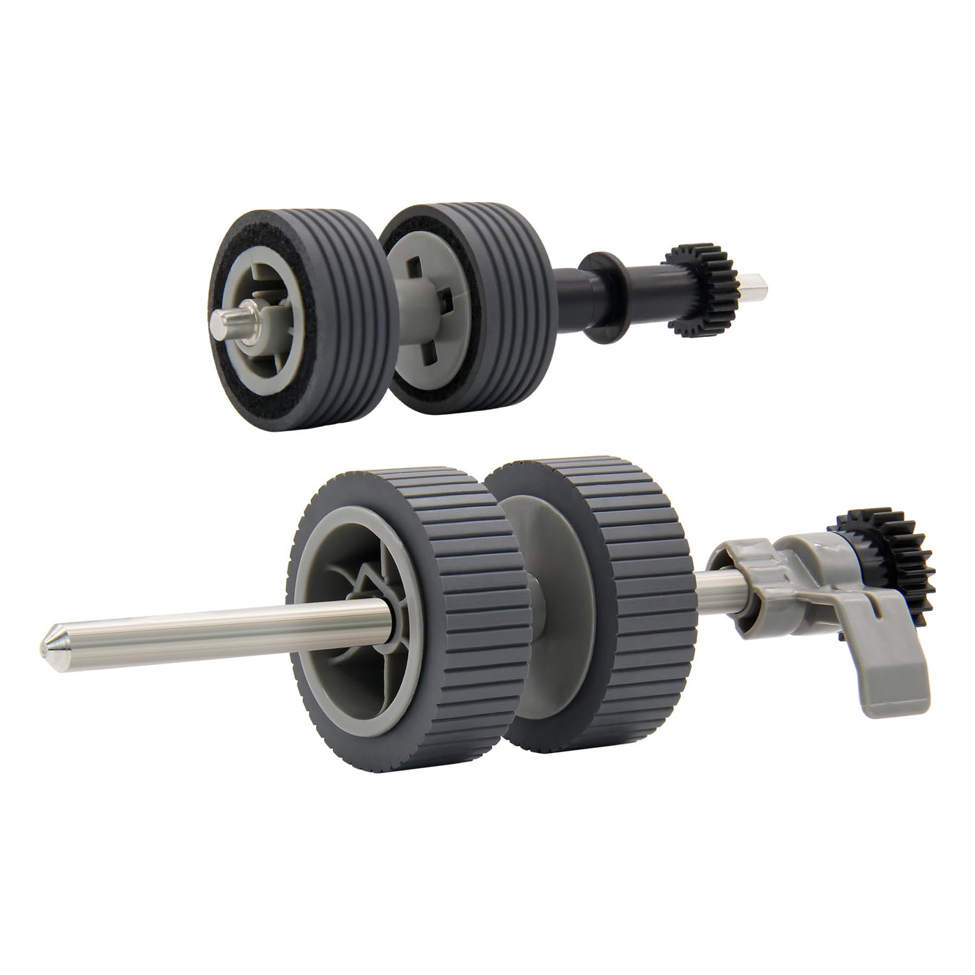 RURBRIN PA03540-0001 PA03540-0002 Bremswalze Pick Roller mit Schaft Scanner Teil passend für Fujitsu Fi-6130