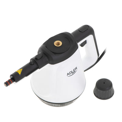 ADLER EUROPE Dampfreiniger für alles, Ideal zum Reinigen von Boden- und Wandfliesen, Windows, Textilmöbel, Kunststoffmöbel, Matratzen, Reduziert Hausstaubmilben, Steam Cleaner, Dampfreiniger Boden