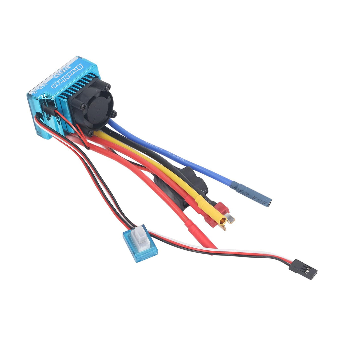 RC Car Brushless ESC, 80A Brushless ESC Wasserdichte Bremsleistungsregelung Elektronischer Geschwindigkeitsregler für RC Car RC Boat