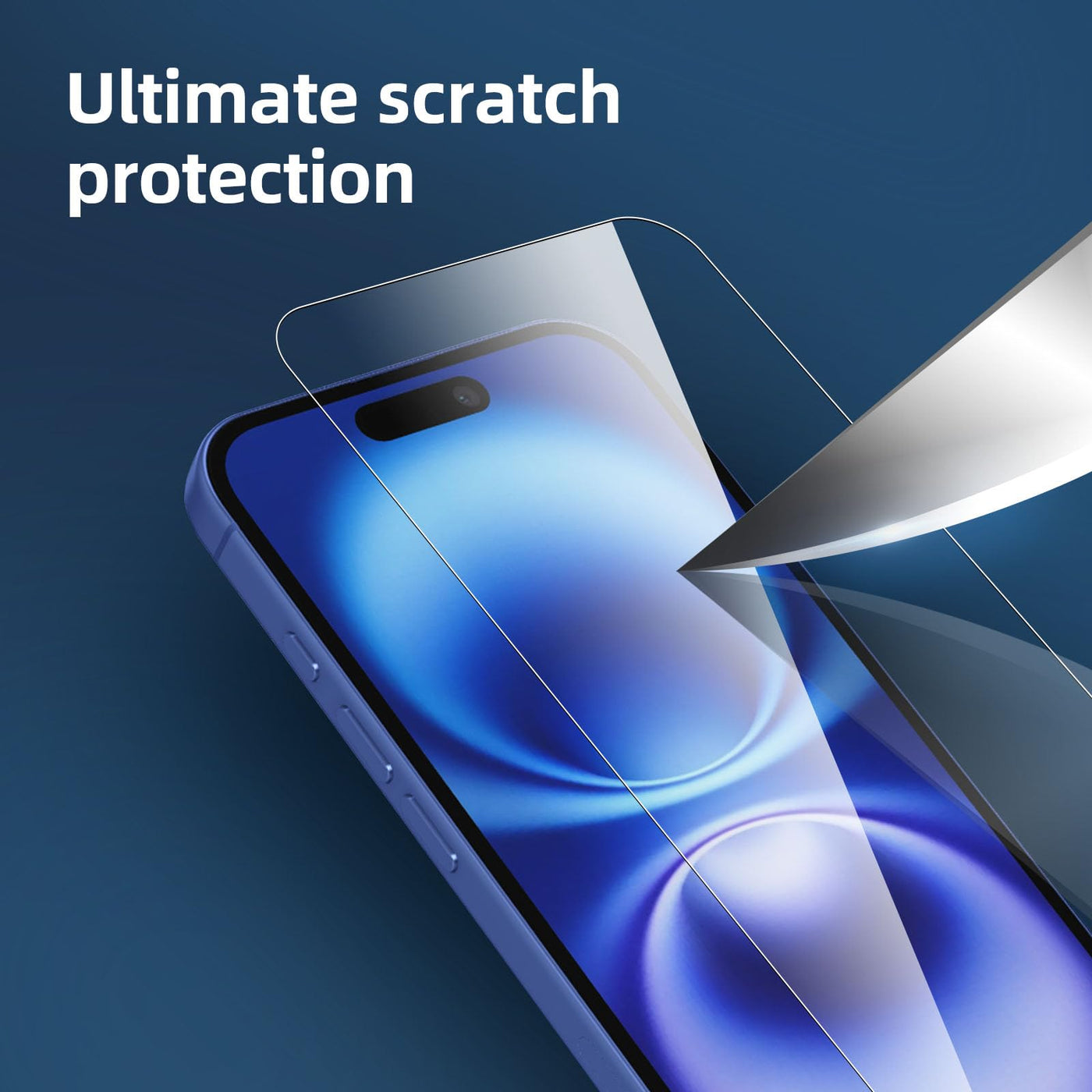 NEW'C 3 Stück, Panzer Schutz Glas für iPhone 16 (6,1"), Frei von Kratzern, 9H Härte, HD Displayschutzfolie, 0.33mm Ultra-klar, Ultrabeständi