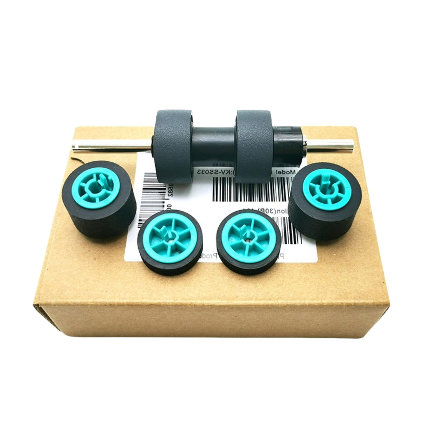 KV-SS033 Papier-Tonabnehmerrollen-Set passend für Panasonic KV-S4065CL /KV-S4085CL/ KV-S4065CW /KV-S4085C Papier-Tonabnehmerrollen-Set Scanner Reibrader