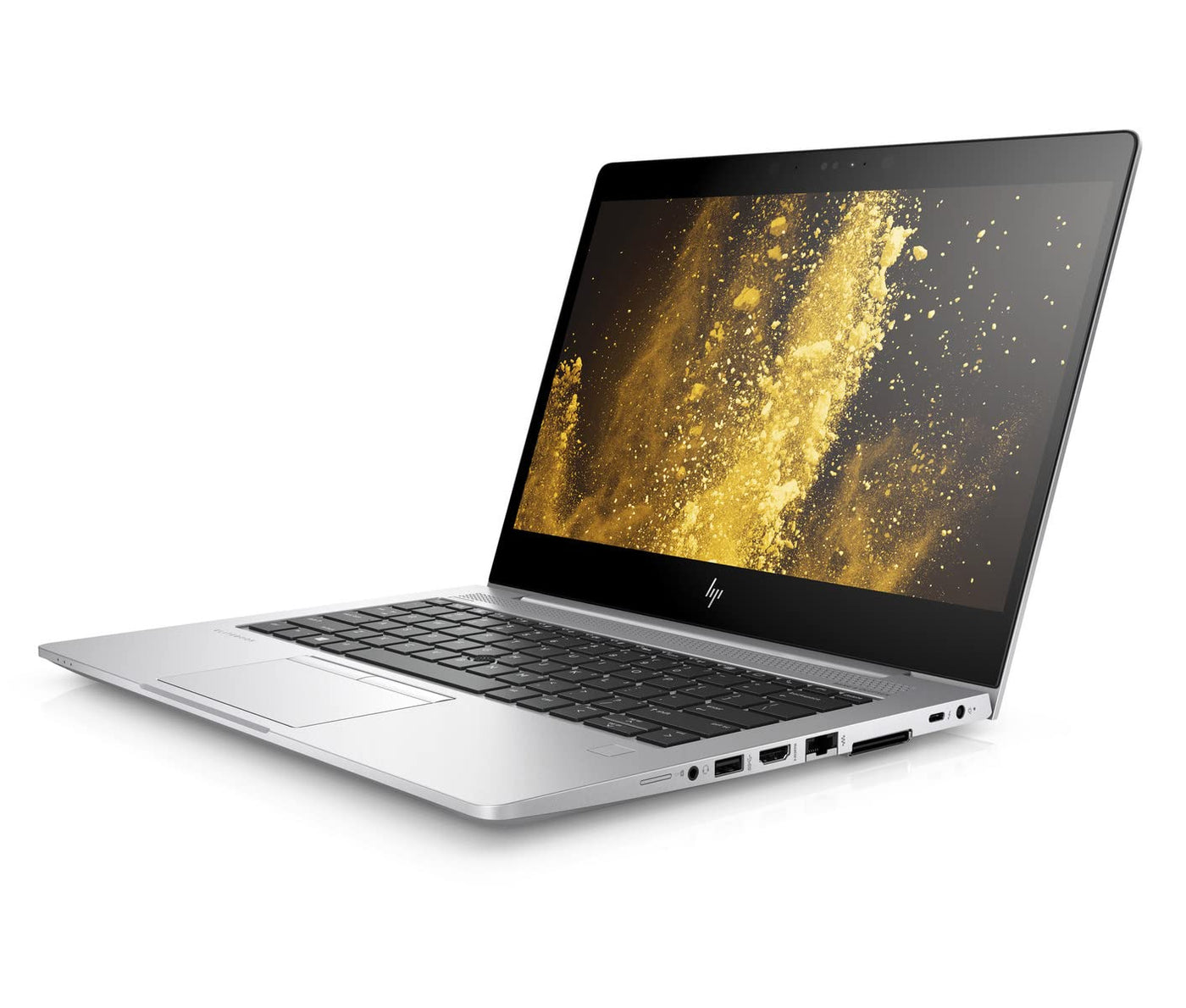 HP EliteBook 830 G5 13,3 Zoll 1920x1080 Full HD Intel Core i5 256GB SSD Festplatte 8GB Speicher Windows 11 Pro Webcam UMTS LTE Business Notebook Laptop (Generalüberholt), Silber - Schwarz