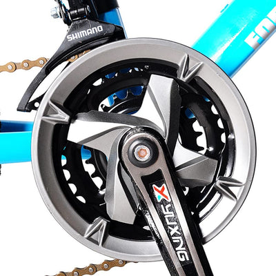 UJKDDDCC 20/24/26 x 4,0 Zoll Dicke Rad-Mountainbikes, Fat Tire Mountain Trail Bike für Erwachsene, 7/21/24/27/30-Gang-Fahrrad, Rahmen aus Kohlenstoffstahl, Doppelfederung und