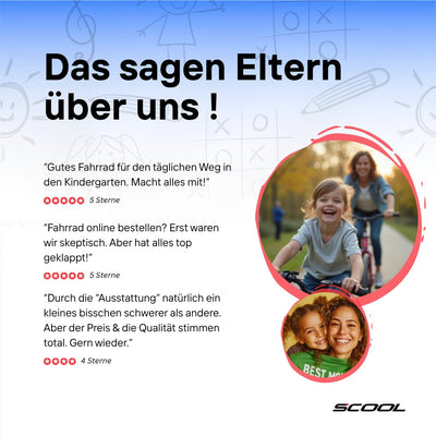 S'COOL liXe 26 Zoll 9-Gang Altus Sky Blue/Blue | Kinderfahrrad | Jugendfahrrad | 26 Zoll | Mountainbike | leichtes Fahrrad | Rahmenhöhe 31 | 9 Gang