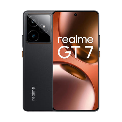realme GT7 5G Smartphone,12+512GB,7000 mAh Battery,120W Charge,Dimensity 9400e Chipset,IMX906 50MP Camera, AI Planner,6000nits Pro-Esports 120Hz Display,IP69,Black,Amazon Exclusive(No Adapter)