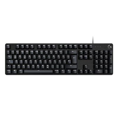 Logitech G413 SE Mechanische Gaming-Tastatur - Mit Hintergrundbeleuchtung, taktilen mechanischen Schaltern, Anti-Ghosting, Kompatibel mit Windows, macOS, Deutsches QWERTZ-Layout - Schwarz