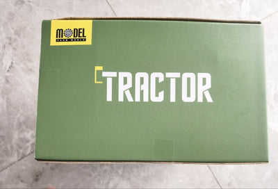 Hyrenee Farm Traktor Fahrzeuge Traktor Anhänger mit Greifer Round Bale Frontloade Tipping Anhänger Dünger Spreader mit Milch Kuh Ballen Farming Spielzeug Spielset für Jungen Kinder Kleinkinder