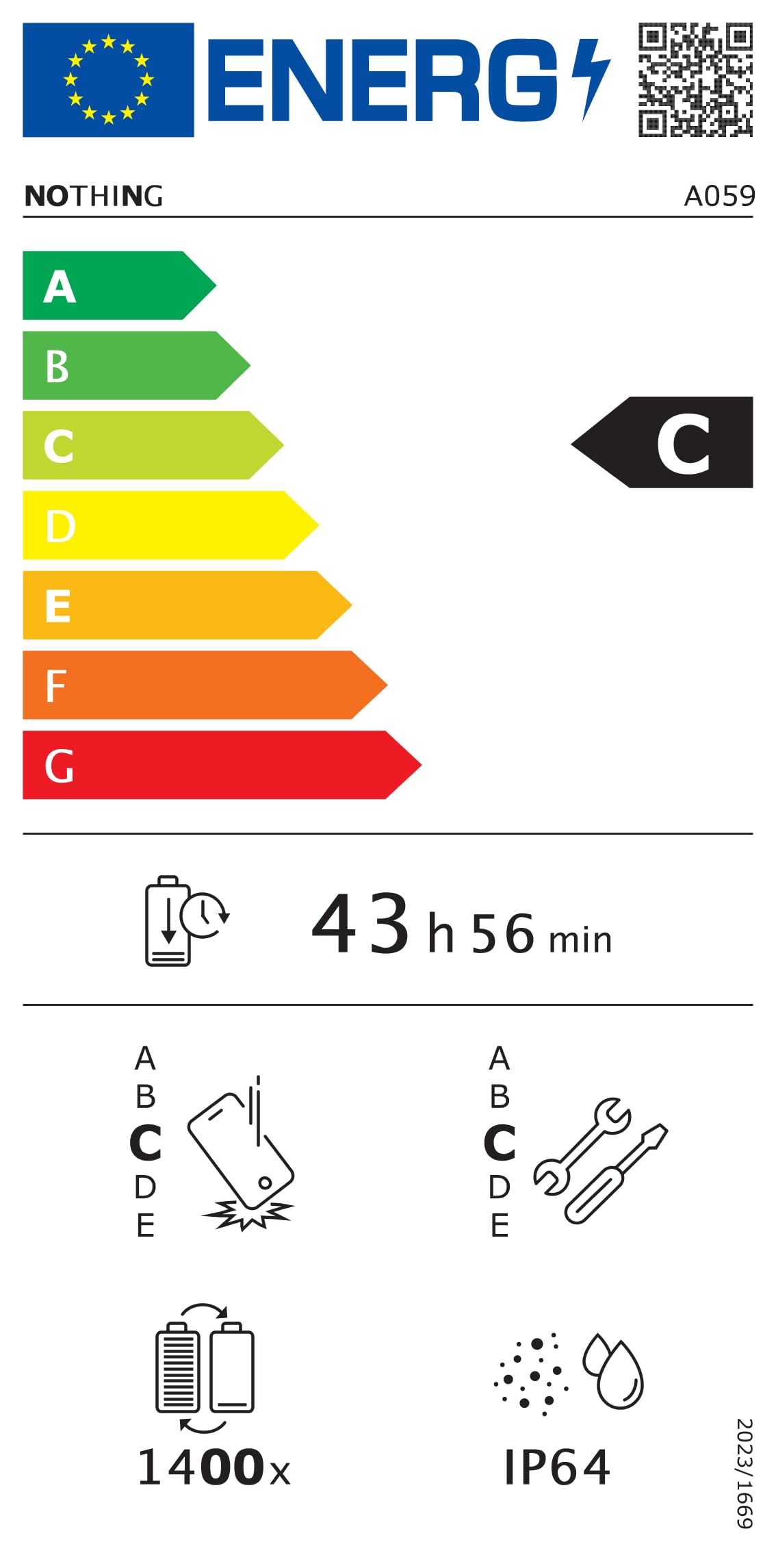 Nothing Phone (3a) 256 GB - Handy mit Essential Space, 50-MP-Hauptkamera, 32-MP-Frontkamera, 30-facher Ultra-Zoom, 12 GB RAM, Langer Akkulaufzeit und 6,77 Zoll Flexibles FHD+ AMOLED-Display - Schwarz